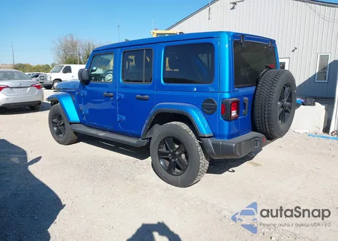 2023 Jeep Wrangler 4-Door Sahara Altitude 4X4 z USA, uszkodzony, nr VIN 1C4HJXEG9PW666649